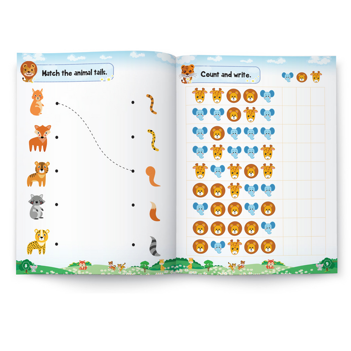 Wild Animals - Activity Book