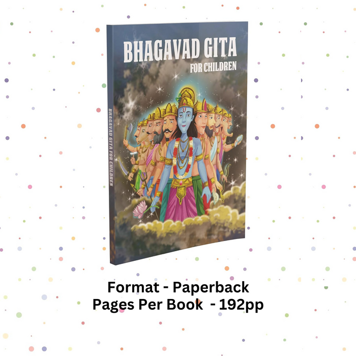 Set of 3 Mythology Story Books -Ramayana, Bhagavad Gita , Mahabharata for Children