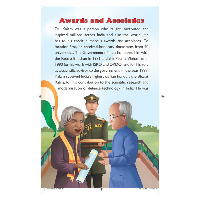 APJ Abdul Kalam - People Who changed the world