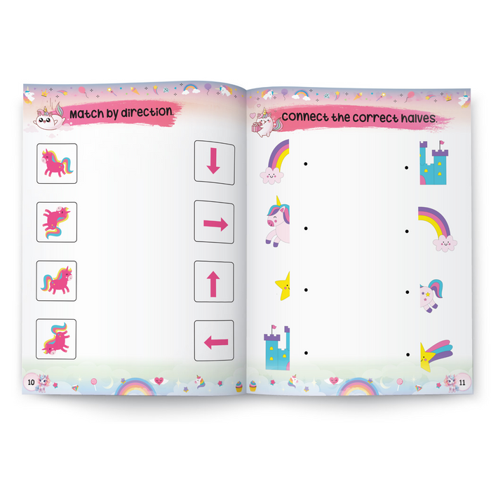 Pegasus Activity Book : Unicorns & Rainbows