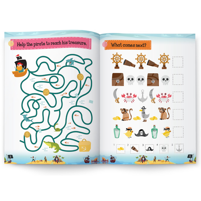 Pegasus Activity Book : Pirates & Treasure