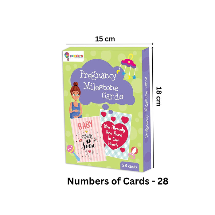 Popcorn Games & Puzzles - Pregnancy Milestone Cards