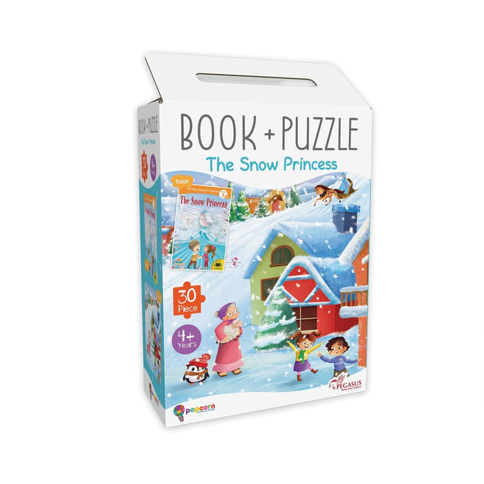 The Snow Princess - Book + 30 Piece Jigsaw Puzzle