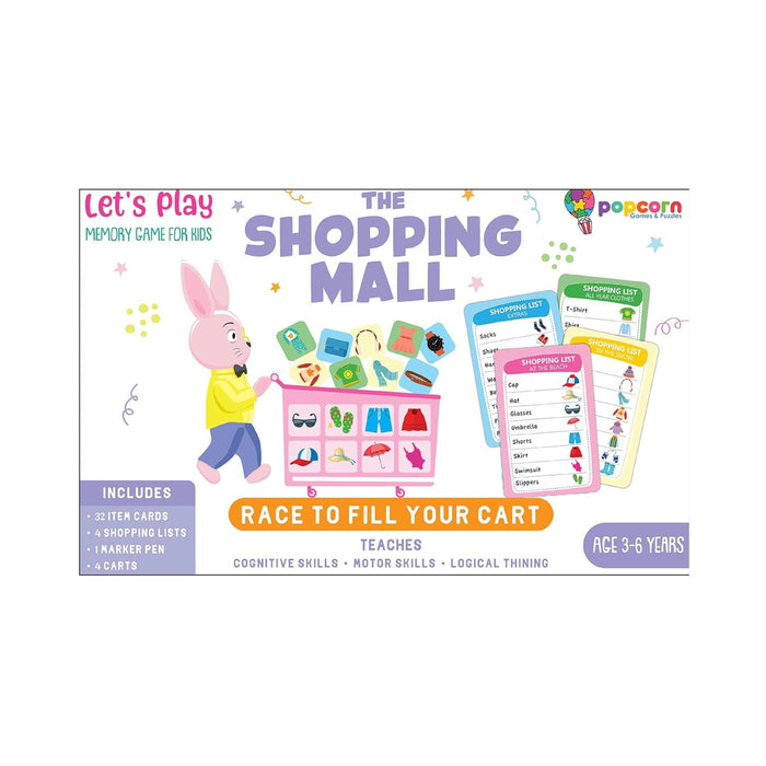 Popcorn Games & Puzzles  - The Shopping Mall Game - The Fun Memory game