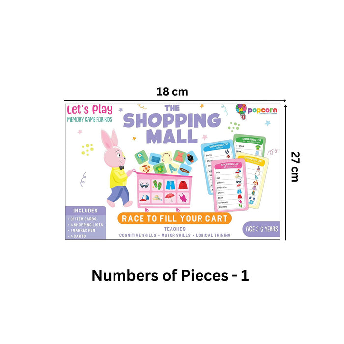 Popcorn Games & Puzzles  - The Shopping Mall Game - The Fun Memory game