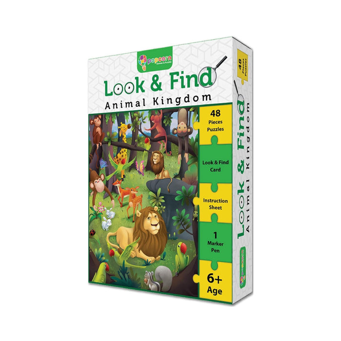 Animal Kingdom - Book+Puzzle