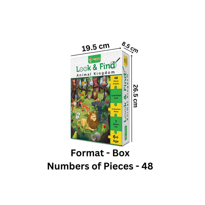 Animal Kingdom - Book+Puzzle