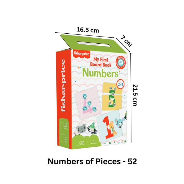 Fisher Price My First Numbers Puzzles and Board Book