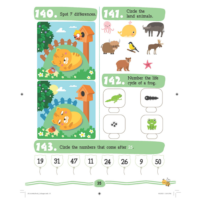 201 Ultimate Activity Book for 5+ Years Kids