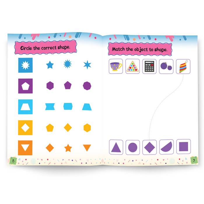 Pegasus Activity Book : Colours & Shapes