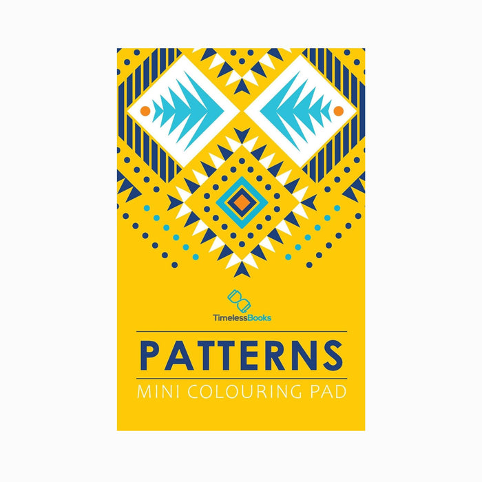 Patterns - Mini Adult Colouring Pad