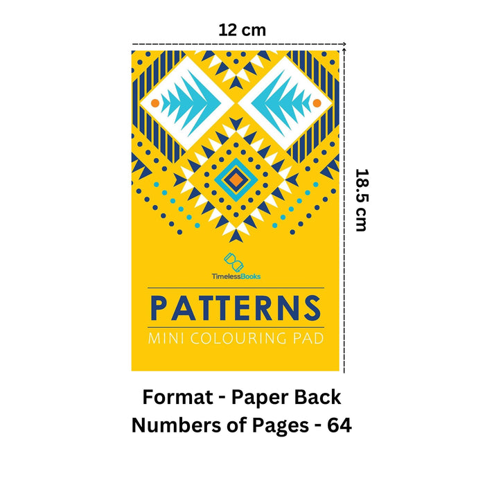Patterns - Mini Adult Colouring Pad