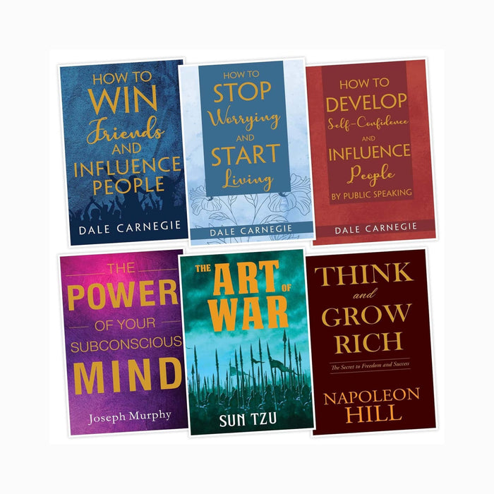 Pack of 6 - Self Help Book for Adult