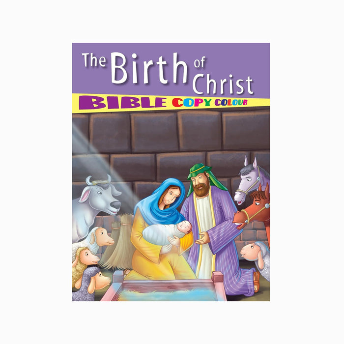 THE BIRTH OF CHRIST - Colouring Book