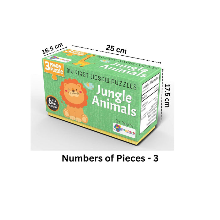 Jungle Animals - First Puzzles