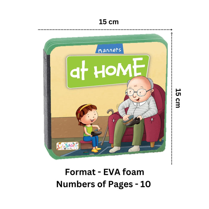 Manners - At Home - Eva Foam Book
