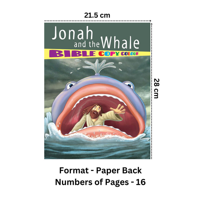 JONAH AND THE WHALE  - Colouring Books