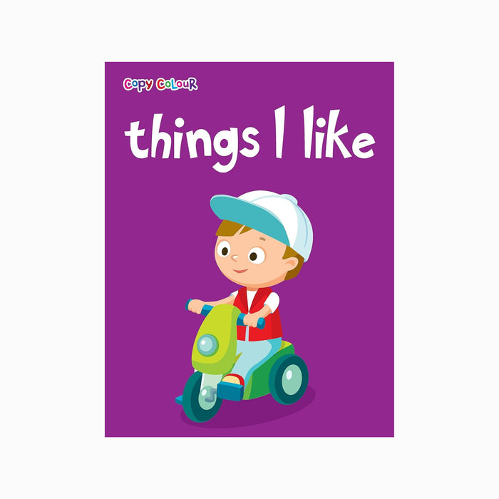 THINGS I LIKE-Copy Colour - Paperback