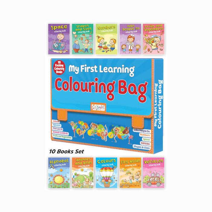 Colouring Bag For Children, Early Learning Colouring Bag