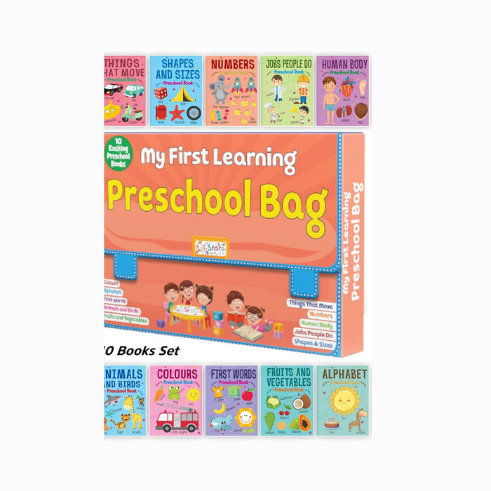  Pre School Learning Bag, Early Learning Pre School Bag