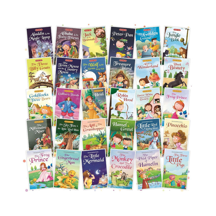 Set of 30 Classic Tales, Favourite & Bedtime Story Books