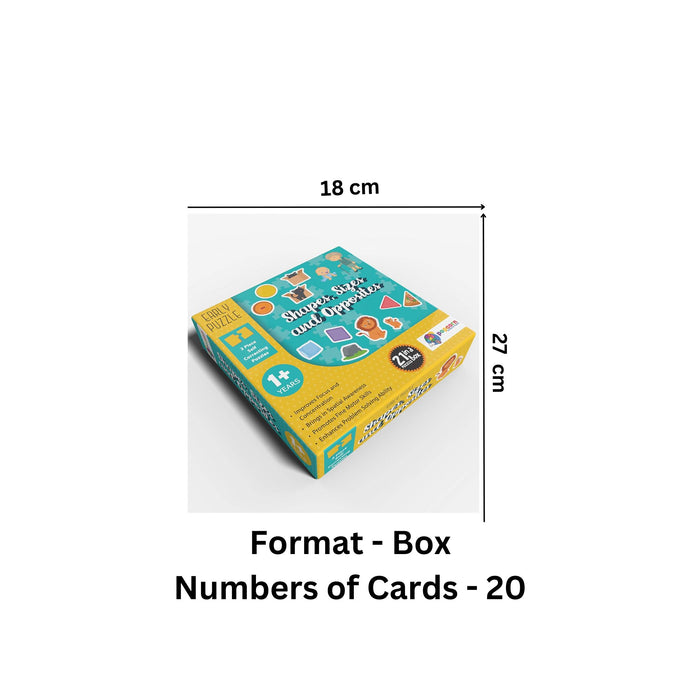 Early Puzzles - Shapes, Sizes & Opposites