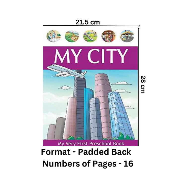 My City - My Very First Preschool Book Paperback