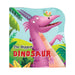 Children's educational board book about dinosaurs, Dinosaur storybook The Biggest Dinosaur Story