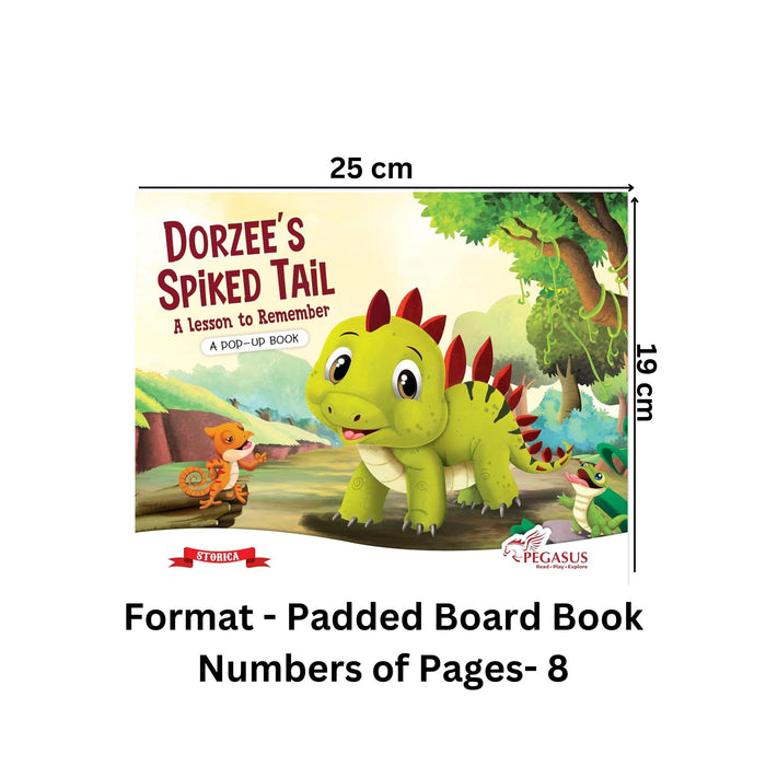 Dorzee's Spiked Tail A Lesson To Remember - Pop Up Book