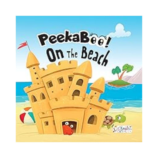 On the beach board book, Padded board book for children's