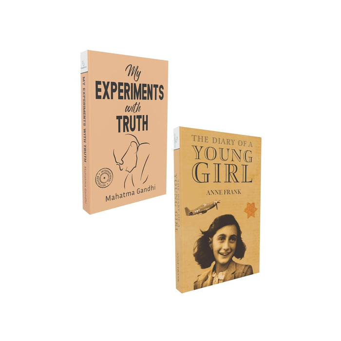 Pack of 2 Biographies Book for Adult - Young Girl, Experiments with Truth