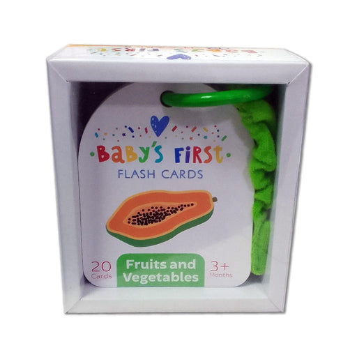 Fruits & Vegetables flashcards, Baby's first flashcards