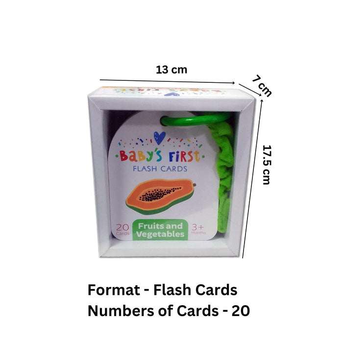 Fruits and Vegetables - Baby's First Board Flash Card