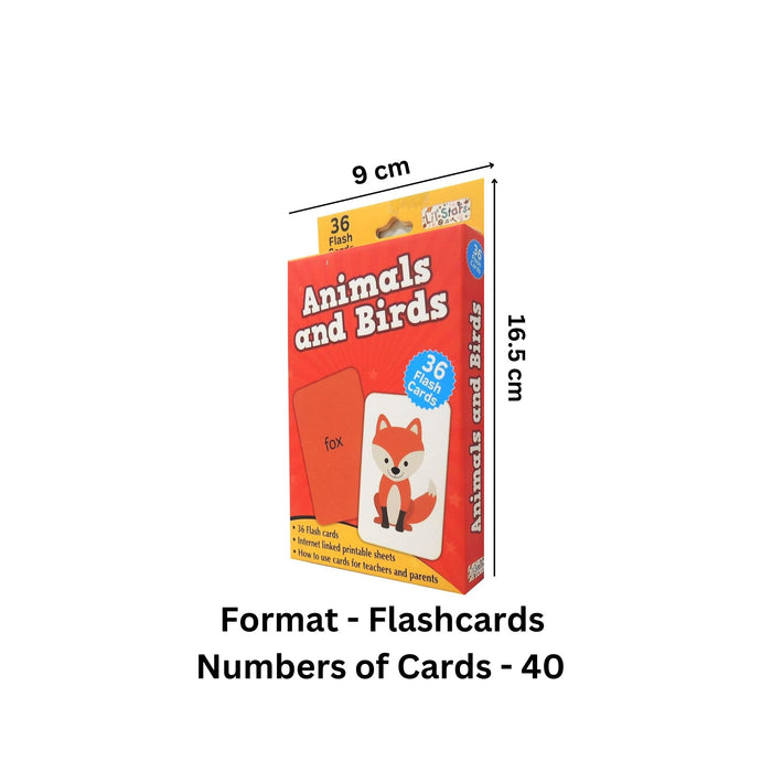 Animals & Birds - Flash Cards