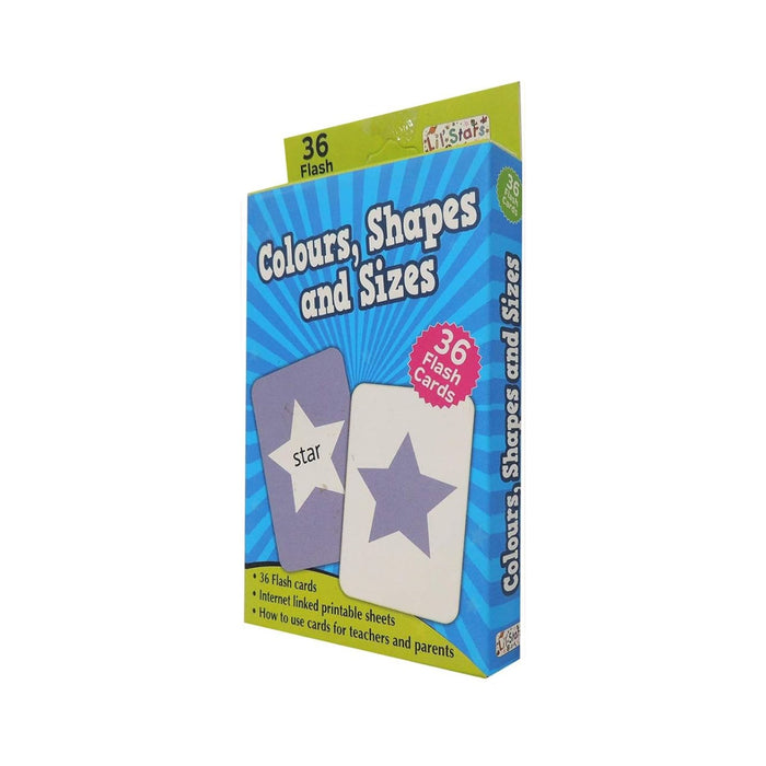 Colours, Shapes & Sizes - Flash Cards