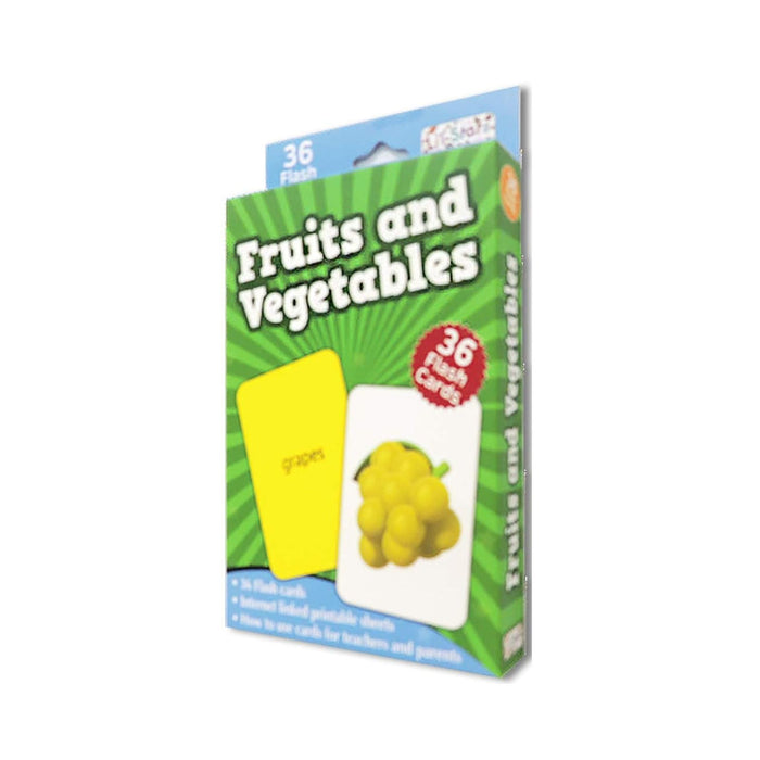 Fruits & Vegetables - Flash Cards