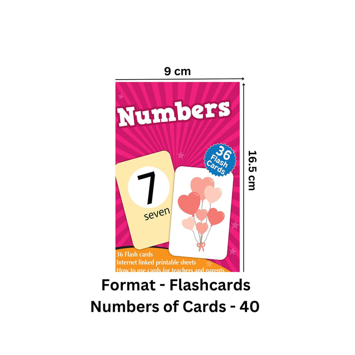 My First Jumbo Flashcards -  Numbers