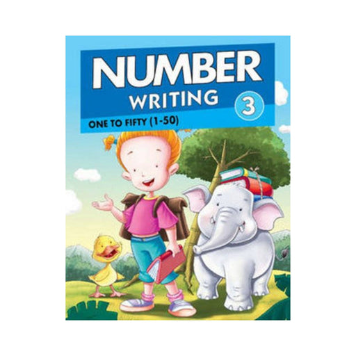 Children's Practice Workbook of Numbers(1-50), Early Children's Number Workbook