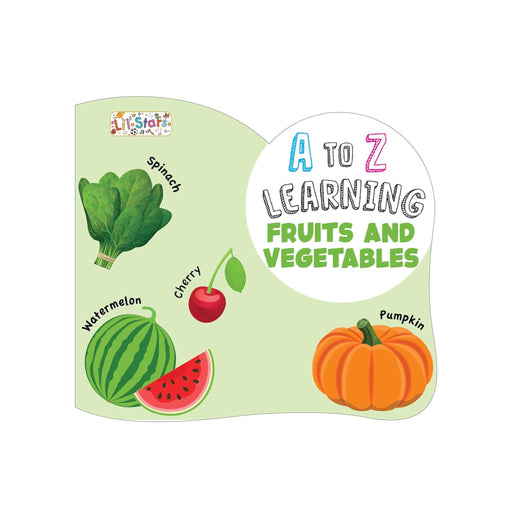 Fruits & Vegetables learning Book, A to Z Fruit & Vegetable Book