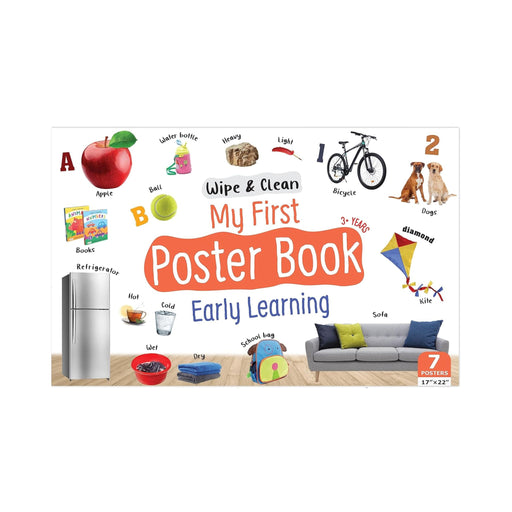 Wipe & Clean Early learning, Early learning Poster book