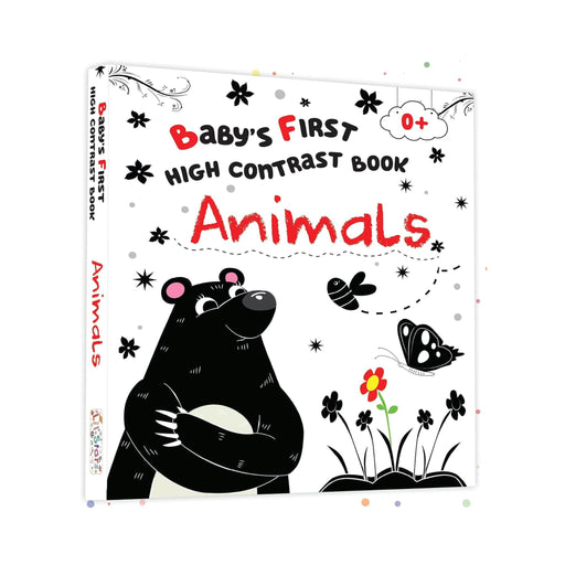 Early baby contrast book, Animal contrast book