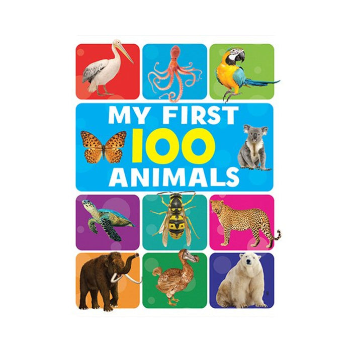  First Book of 100 Animals, Early Learning Book of Animals