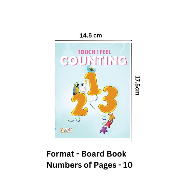 Counting - Touch & Feel Early Learning Board Book for Kids