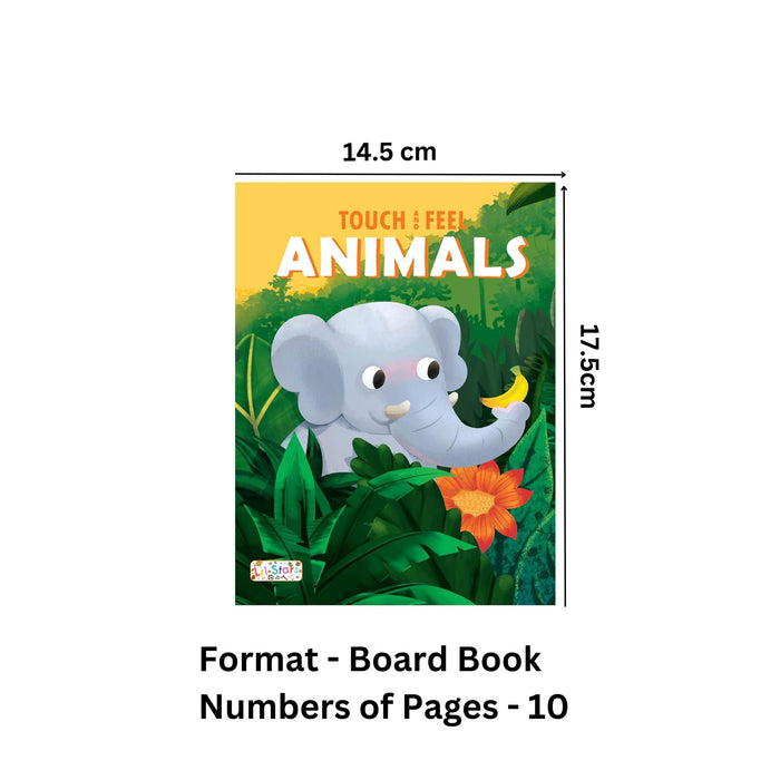 Animals - Touch & Feel Early Learning Board Book for Kids