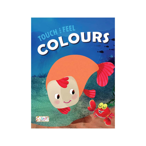 Children's Board book, Colours touch & feel board book