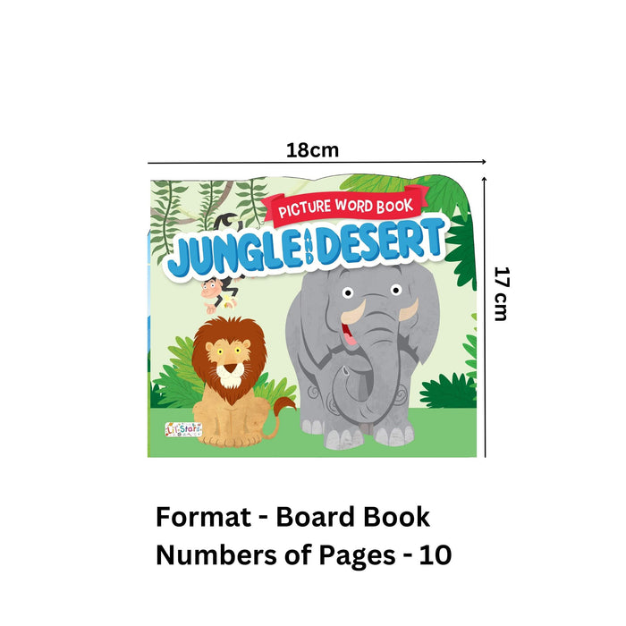 Jungle Desert - Picture Word Board Book