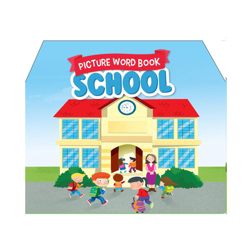School Picture Word Book, Early Learning School Book
