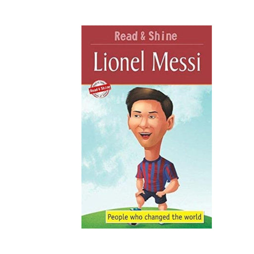 Reading books for knowing about Lionel Messi, Footballer Lionel Messi reading book