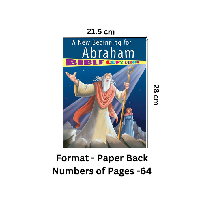 A New Beginning for Abraham -  Colouring Book