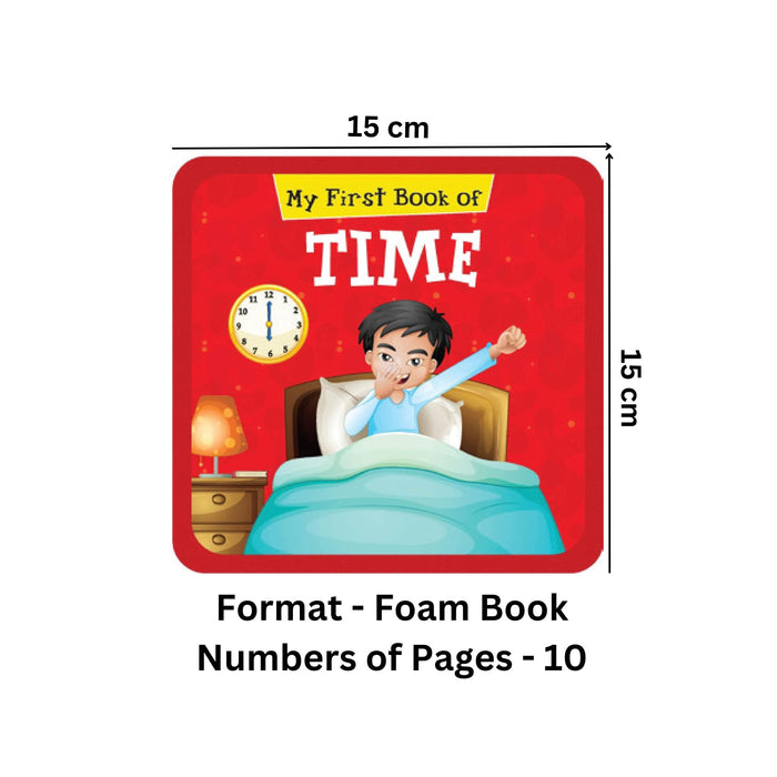 My First Book of Time - EVA Foam Book